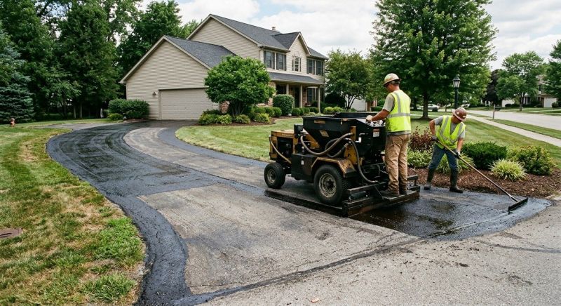 Slurry Sealing Service in Columbus, OH
