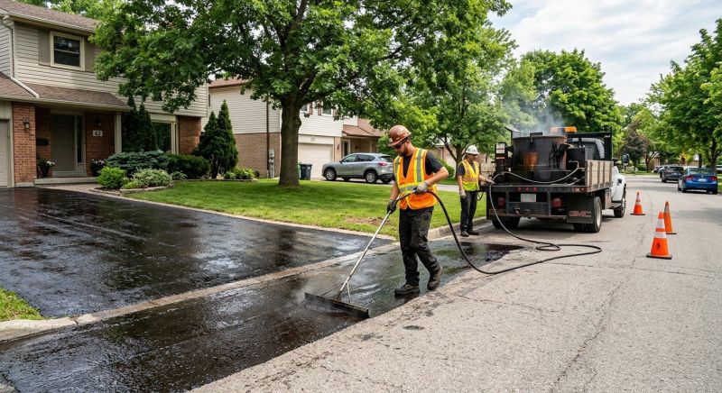 Tar Driveway Sealing in Greenville, SC