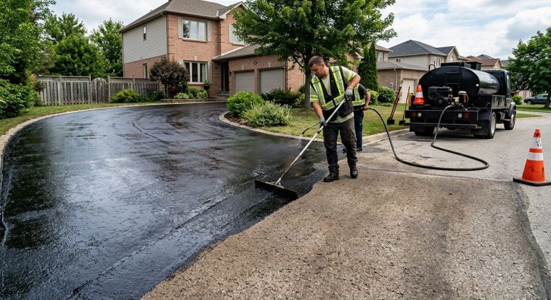 Asphalt Resealing in Grand Rapids, MI