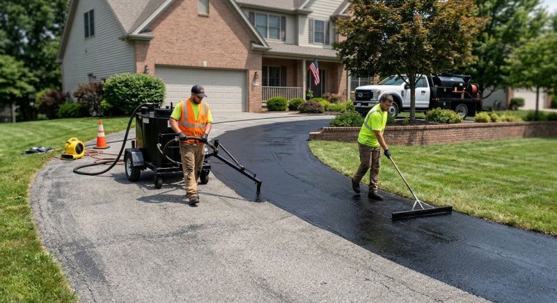 Blacktop Sealcoating in Greenville, SC