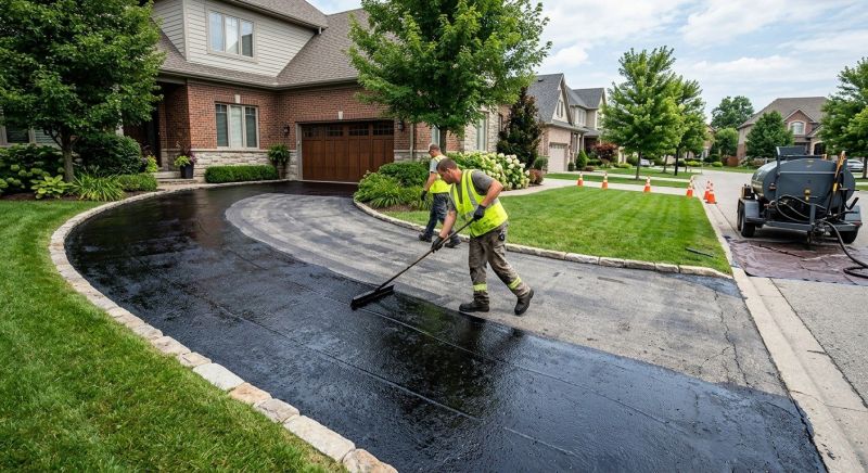 Blacktop Sealing in Grand Rapids, MI