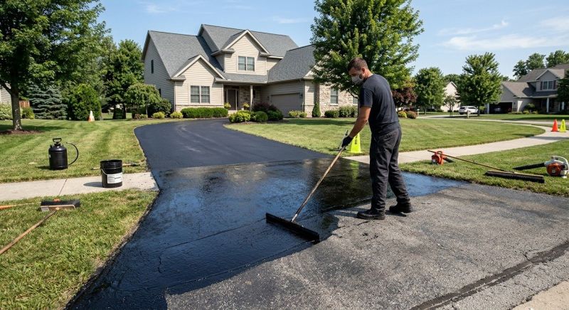 Blacktop Sealing in Columbus, OH