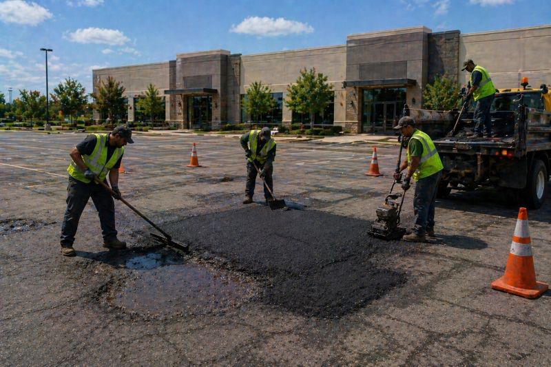 Commercial Pothole Repair in Los Angeles, CA