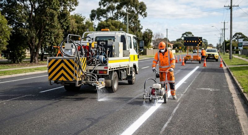 Lane Marking Service in Lawrenceville, GA