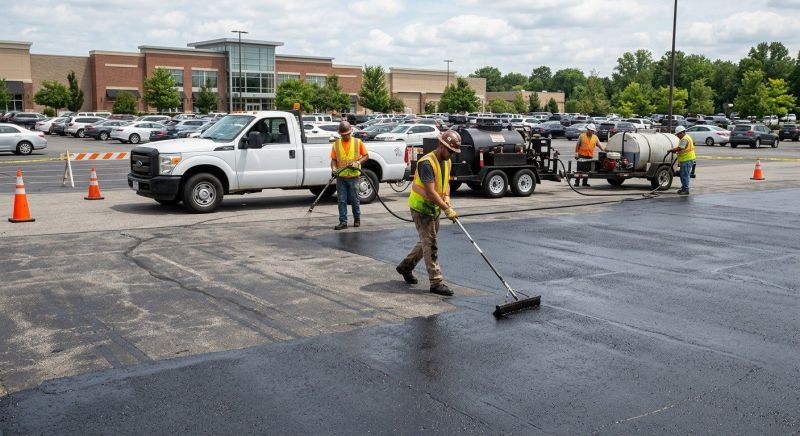 Parking Lot Sealcoating in Tampa, FL