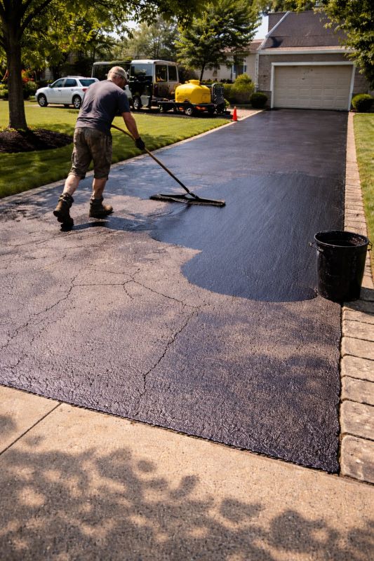 Residential Asphalt Sealing in Grand Rapids, MI